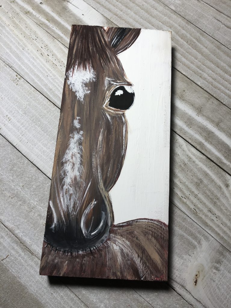 painted horse portraits