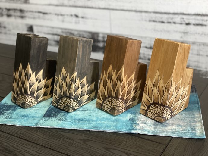 Sunflower Small Knife Blocks (comes with Knives)