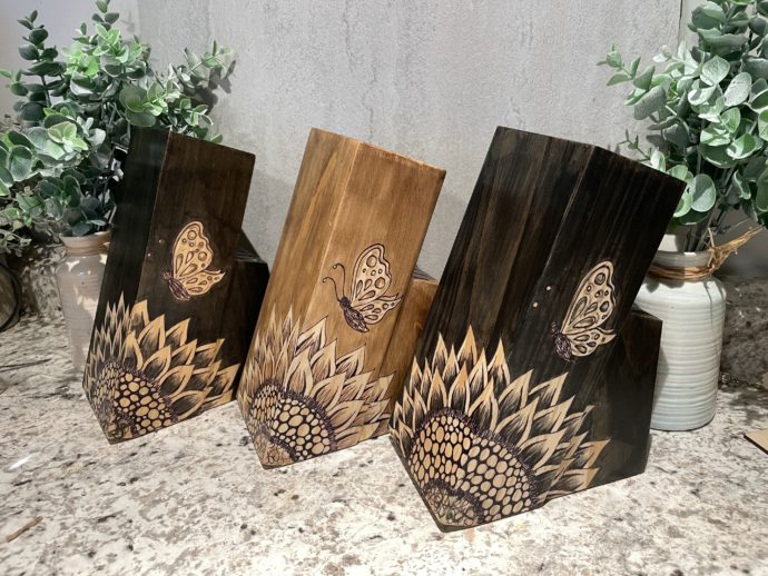 Sunflower Large Knife Blocks (comes with Knives)