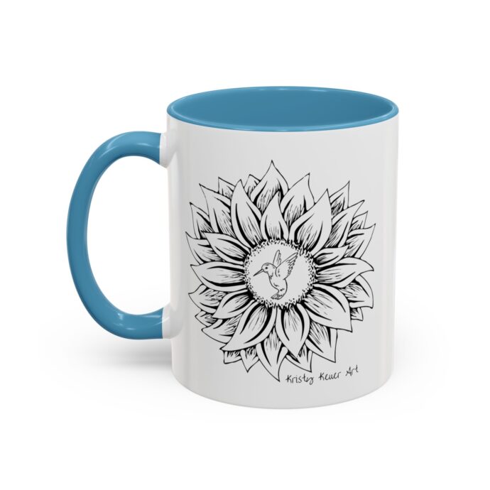 Hummingbird Sunflower Coffee Mug - Image 27