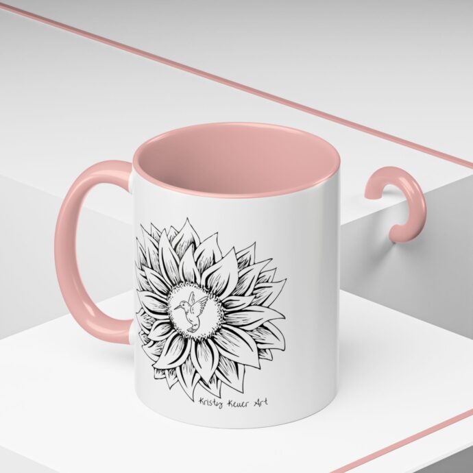 Hummingbird Sunflower Coffee Mug - Image 18