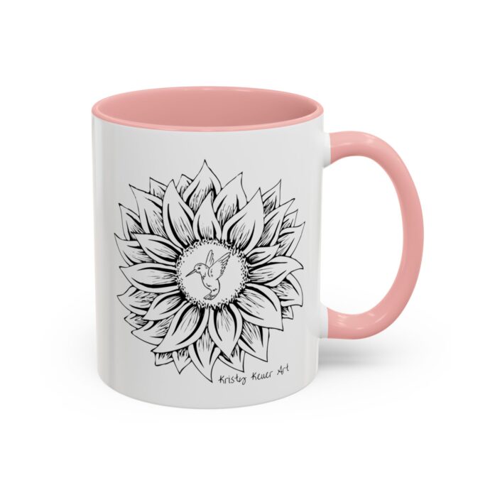 Hummingbird Sunflower Coffee Mug - Image 13