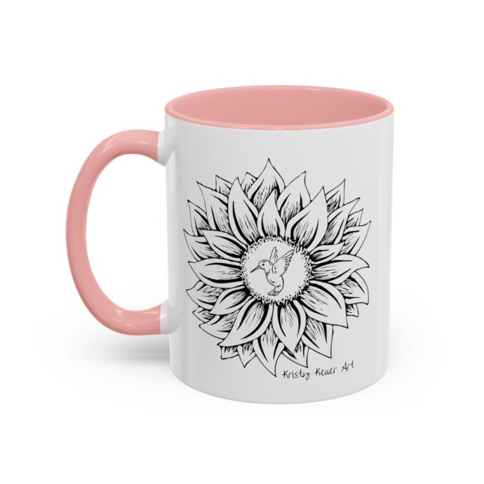 Hummingbird Sunflower Coffee Mug - Image 15