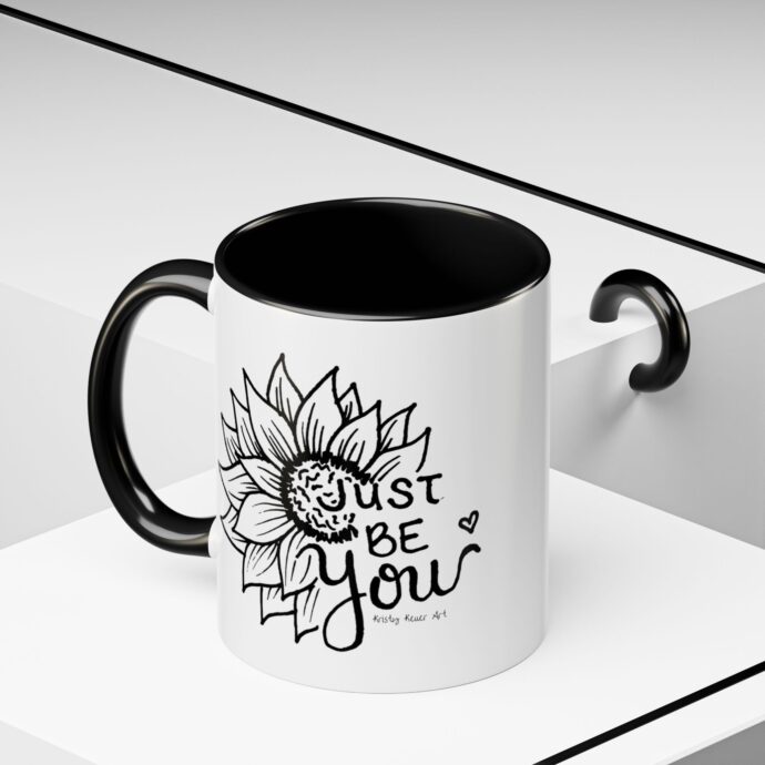 Just Be You Sunflower Coffee Mug - Image 6