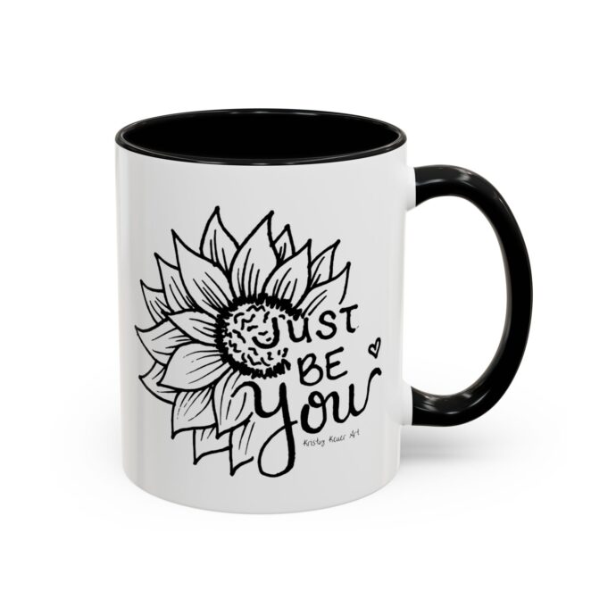 Just Be You Sunflower Coffee Mug