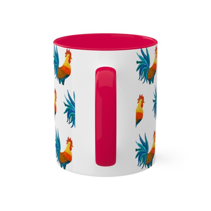 Colorful Rooster Mug 11oz - Image 15