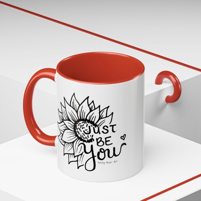 Just Be You Sunflower Coffee Mug - Image 24