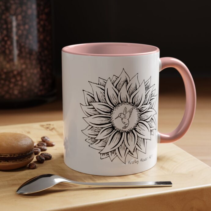 Hummingbird Sunflower Coffee Mug - Image 17