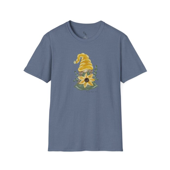 Sunflower Gnome Softstyle T-Shirt - Image 17