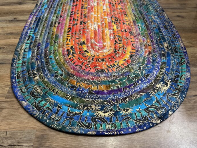 Rainbow Celestial Fabric Rug *Made to Order* - Image 2