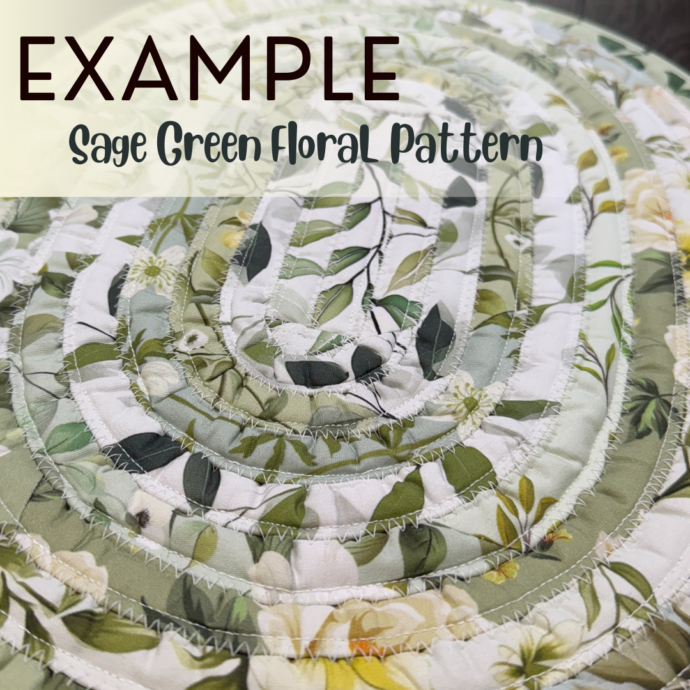 Custom Oval Floral Placemats *Made to Order* - Image 8