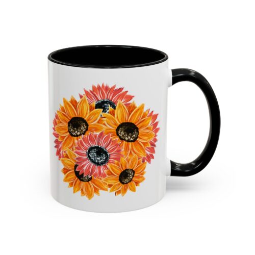 Cheery Sunflowers Coffee Mugs