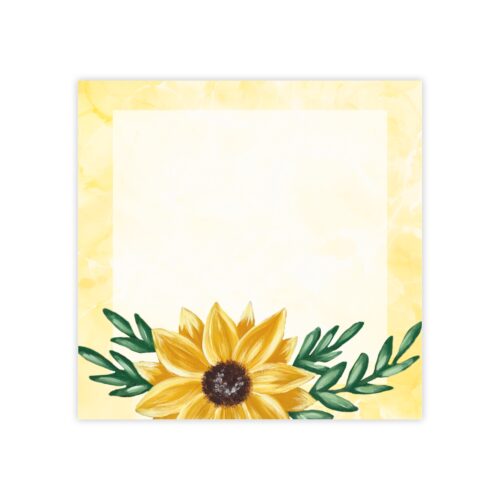 Sunflower Note Pad