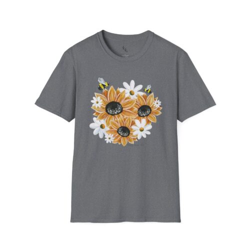 Sunflowers and Daisies Bunch Unisex Softstyle T-Shirt