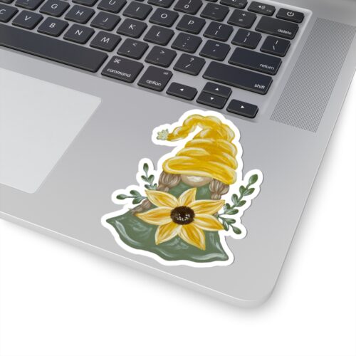 Sunflower Gnome Sticker