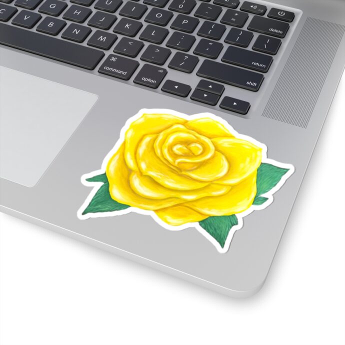 Yellow Rose Sticker