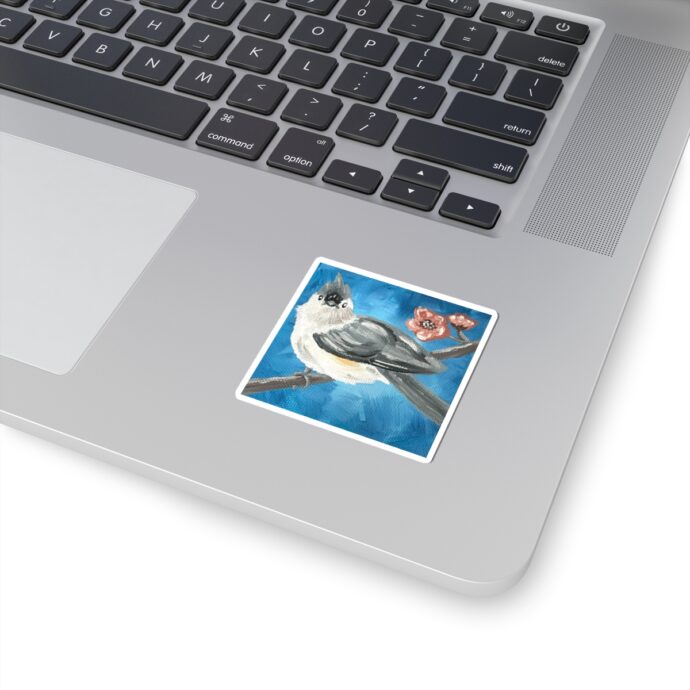 Dreamy Tufted Titmouse Bird Sticker - Image 3
