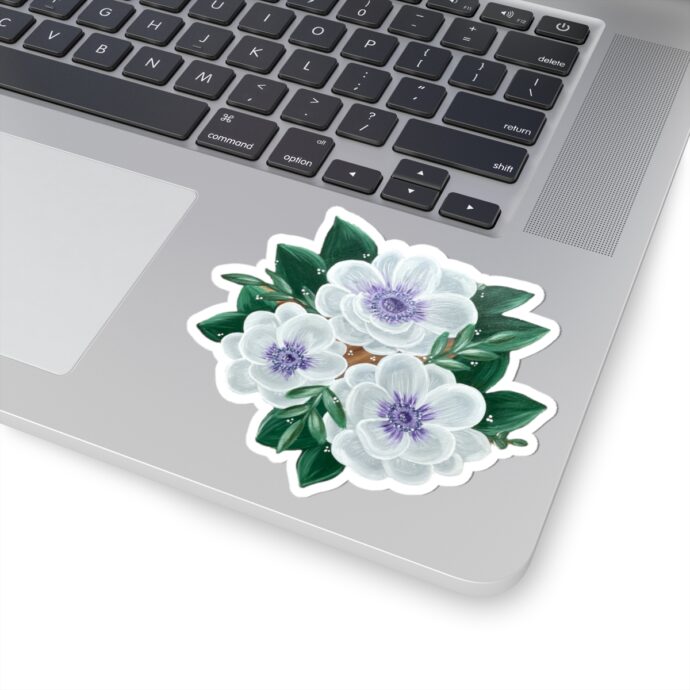 Magnolias Painted Sticker