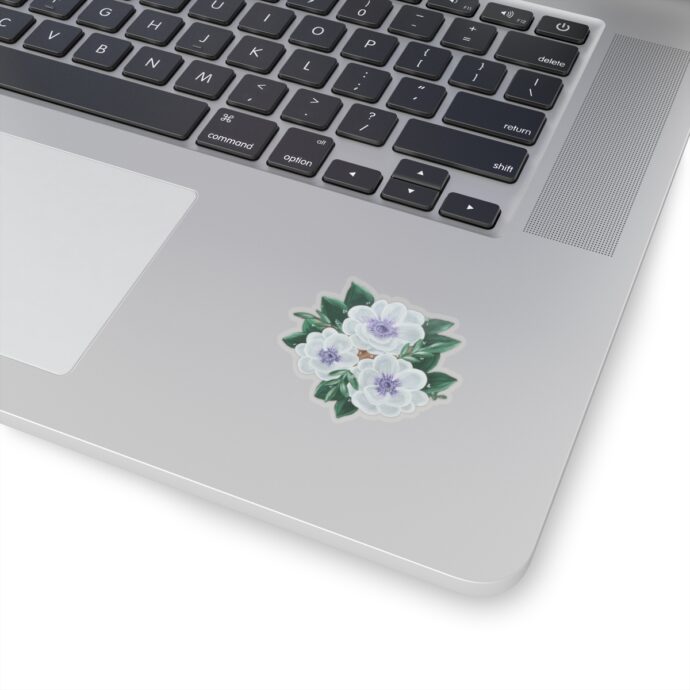 Magnolias Painted Sticker - Image 2