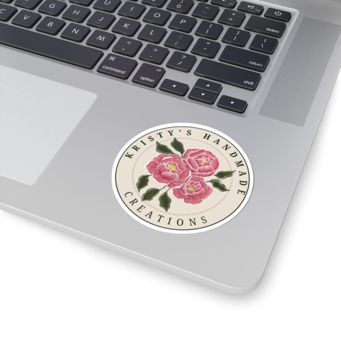 Kristy's Handmade Creations Logo Stickers - Image 2