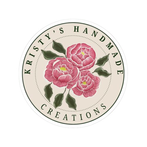 Kristy's Handmade Creations Logo Stickers