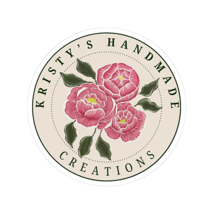 Kristy's Handmade Creations Logo Stickers
