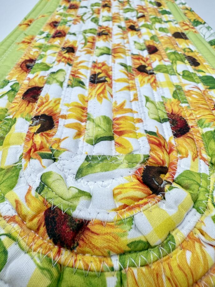 Sunflowers Small Fabric Table Runner/Centerpiece - Image 2