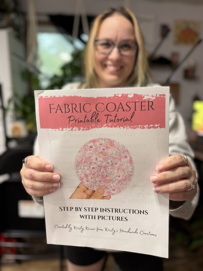 Fabric Coaster Printable Tutorial - Image 2