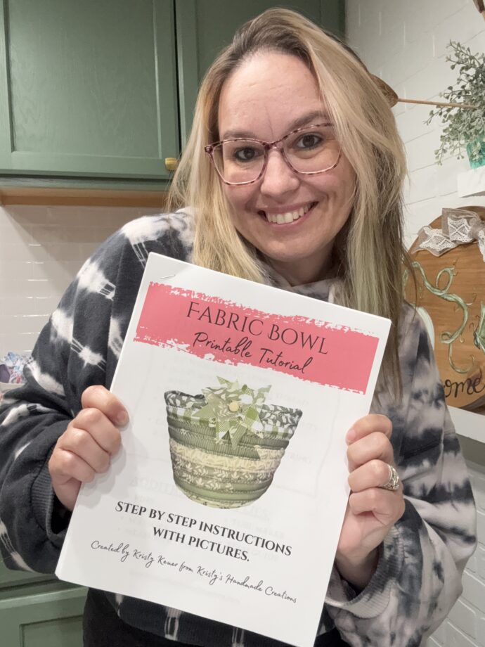 Fabric Bowl Printable Tutorial - Image 4