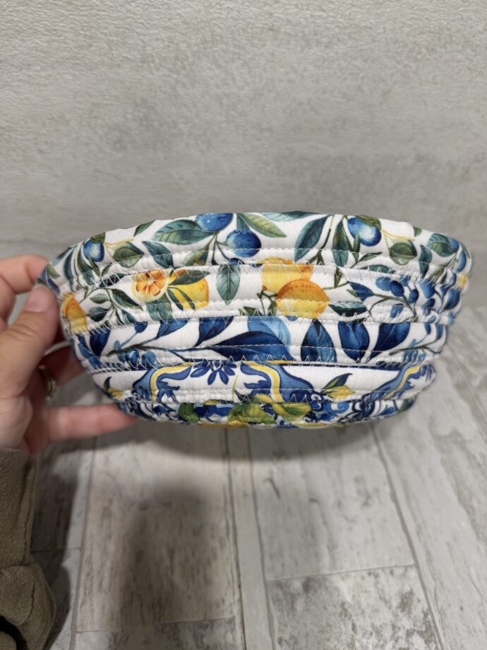 Lemons Small Fabric Bowl - Image 2