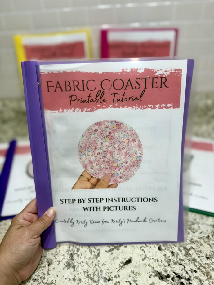 Fabric Coaster Tutorial Mailed To You