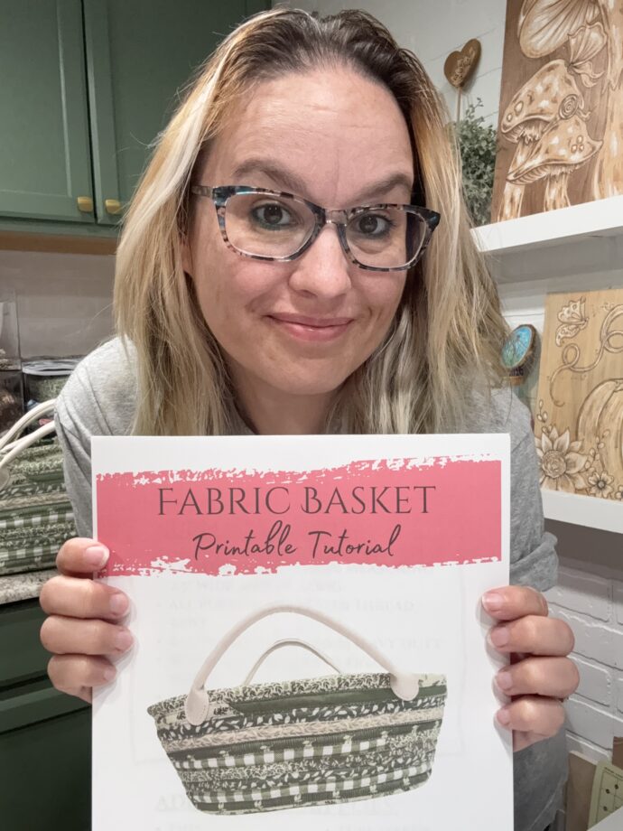 Fabric Basket Printable Tutorial - Image 4