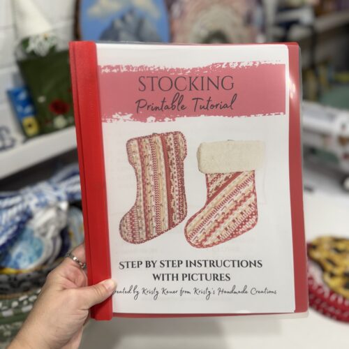 Stocking Door Hanger Printable Tutorial Mailed To You