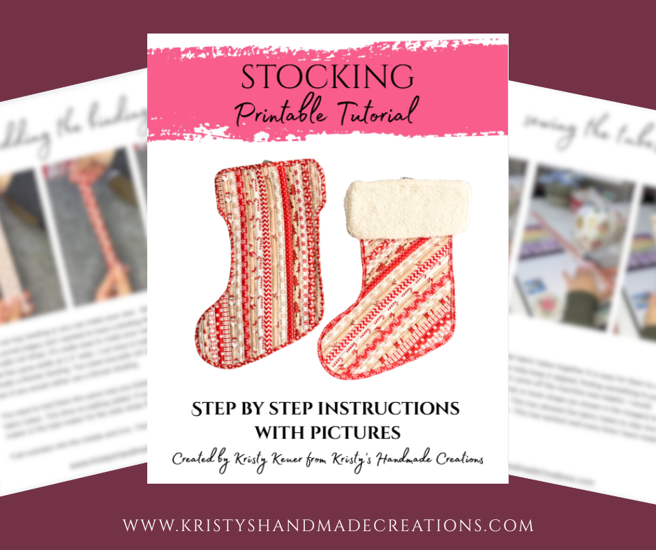 Stocking Door Hanger Printable Tutorial Mailed To You - Image 2