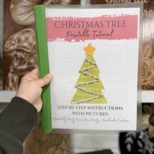 Christmas Tree Door Hanger Printable Tutorial Mailed To You