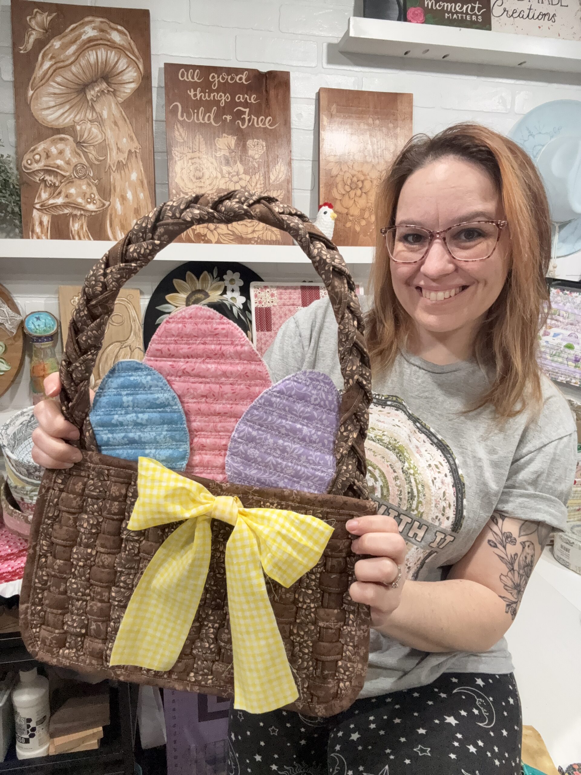 Easter Basket Door Hanger Printable Tutorial Mailed To You - Image 3