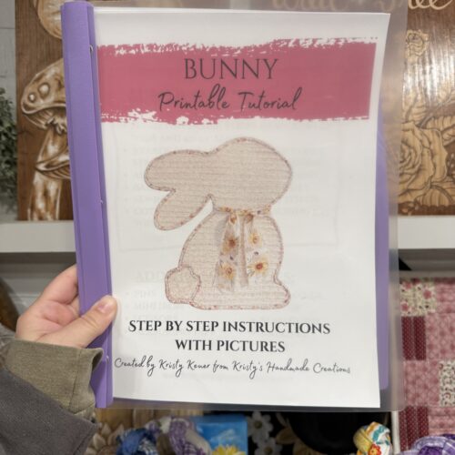 Jelly Roll Bunny Door Hanger Pattern