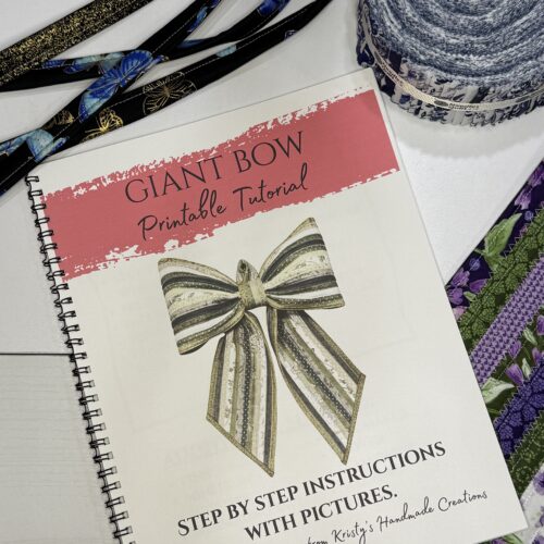 Giant Bow Tutorial Mailed To You