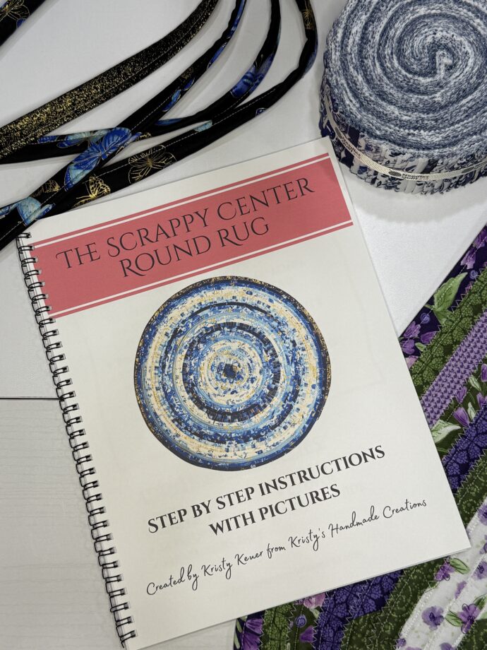 The Scrappy Center Round Rug Printable Tutorial Mailed To You - Kristy ...