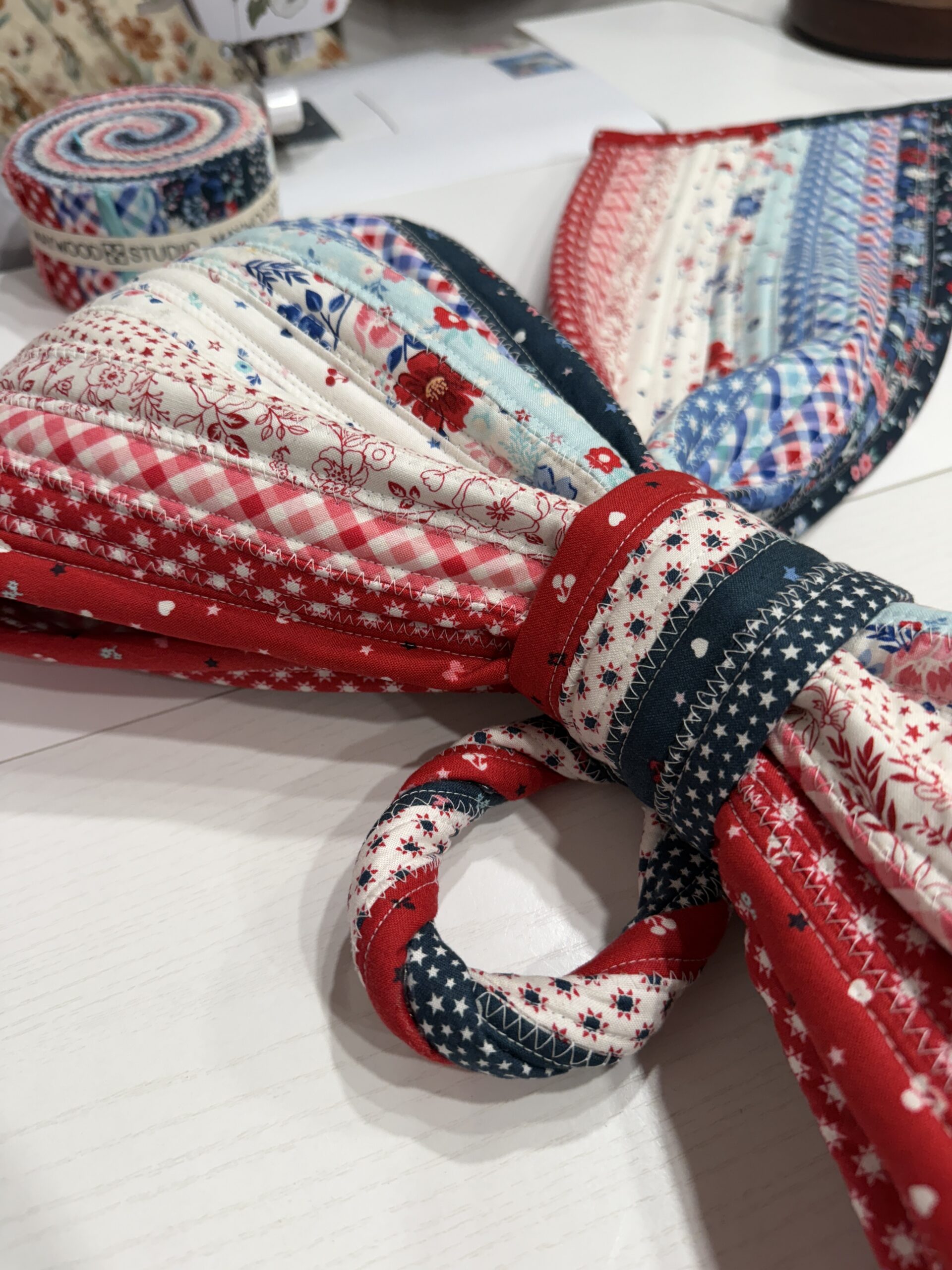 Star Spangled Beauty Giant Fabric Bow - Image 6