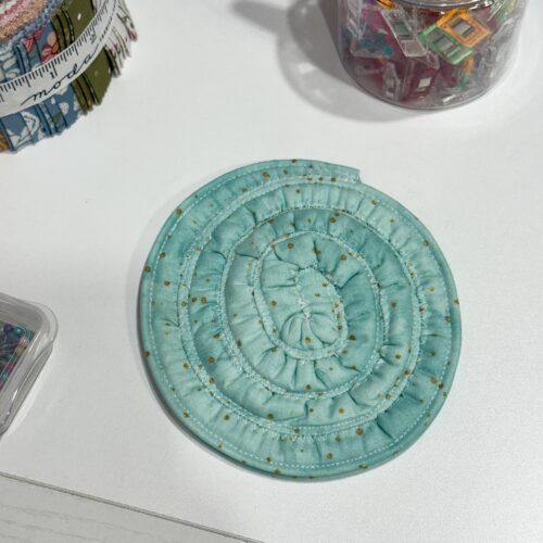 Green Sparkly Coaster
