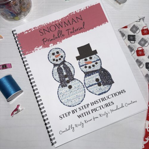 Snowman Door Hanger Printable Tutorial Mailed To You
