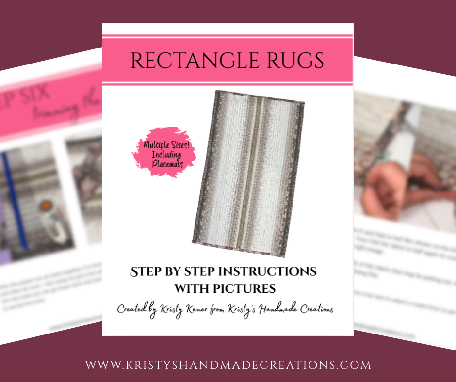 Rectangle Rugs Printable Tutorial