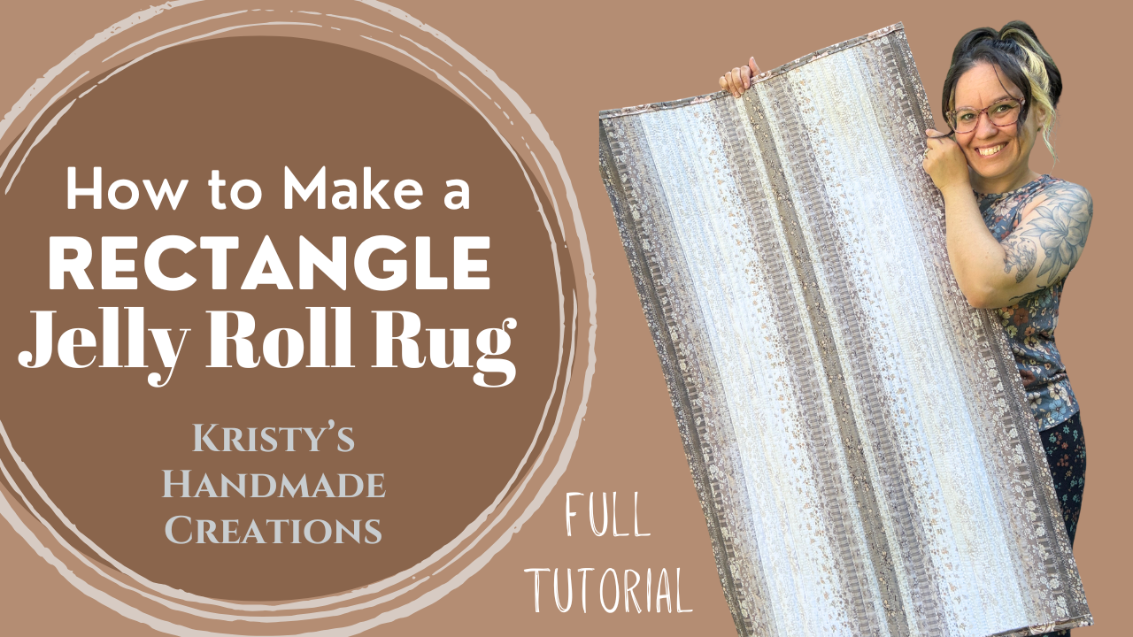 How to Make a Rectangle Jelly Roll Rug