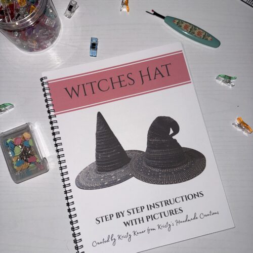 Witches Hat Printable Tutorial Mailed To You