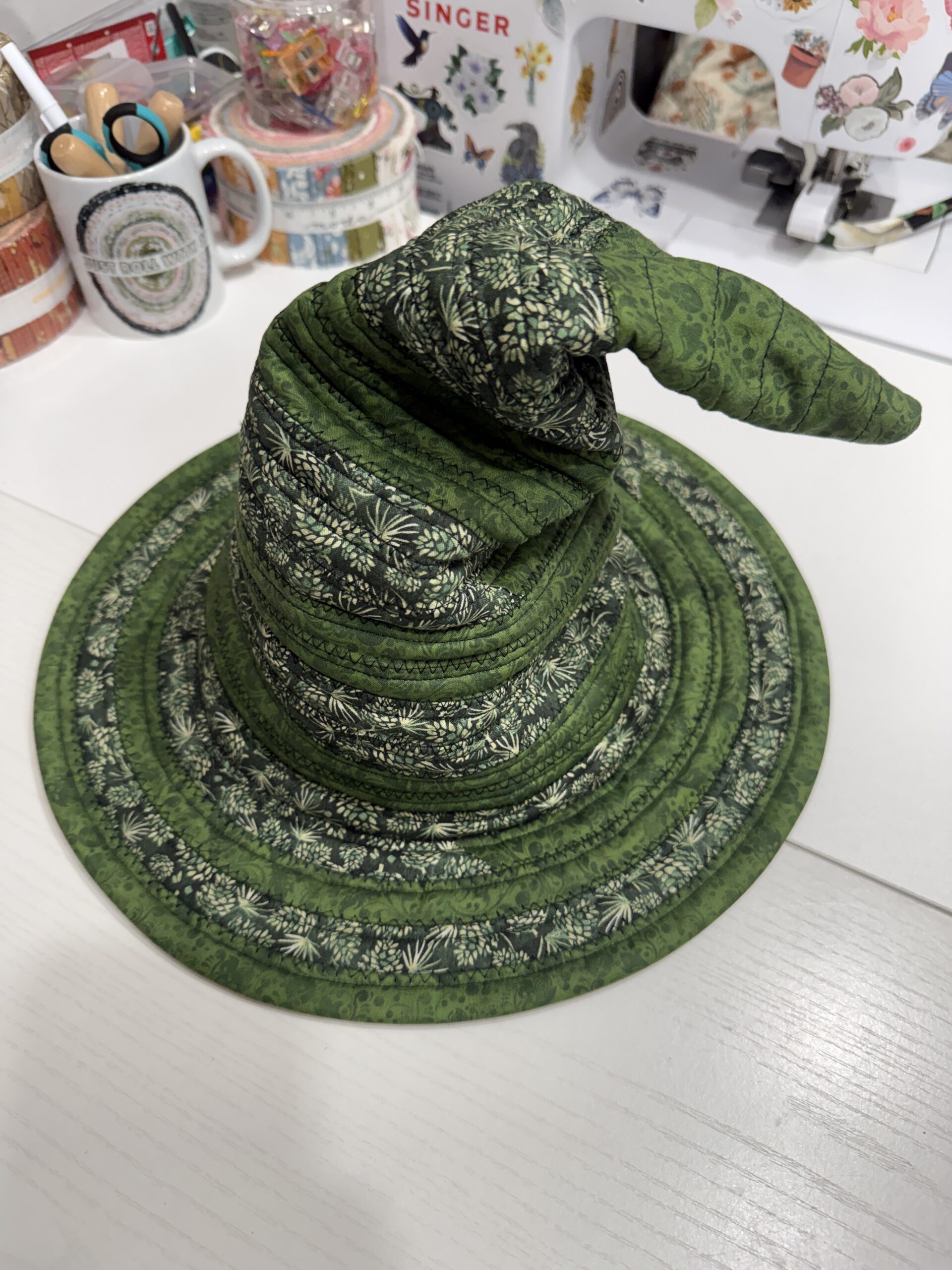 Green Witchy Hat - Image 2
