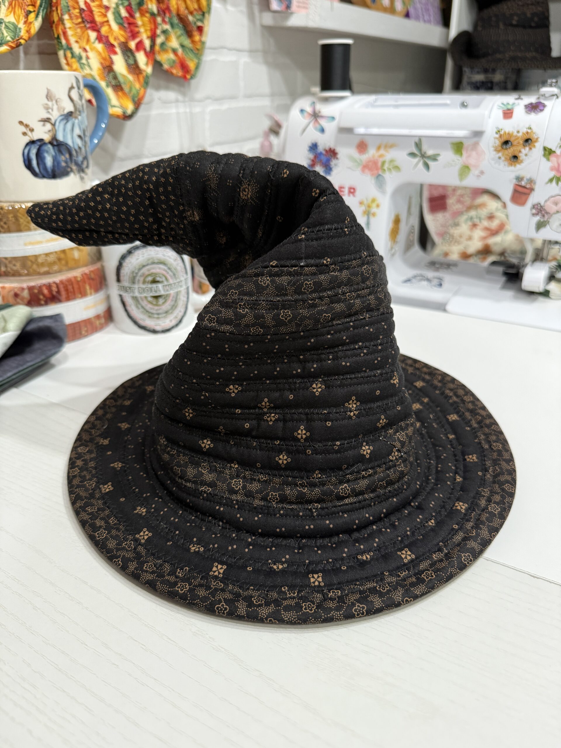 Black SMALL Witchy Hat