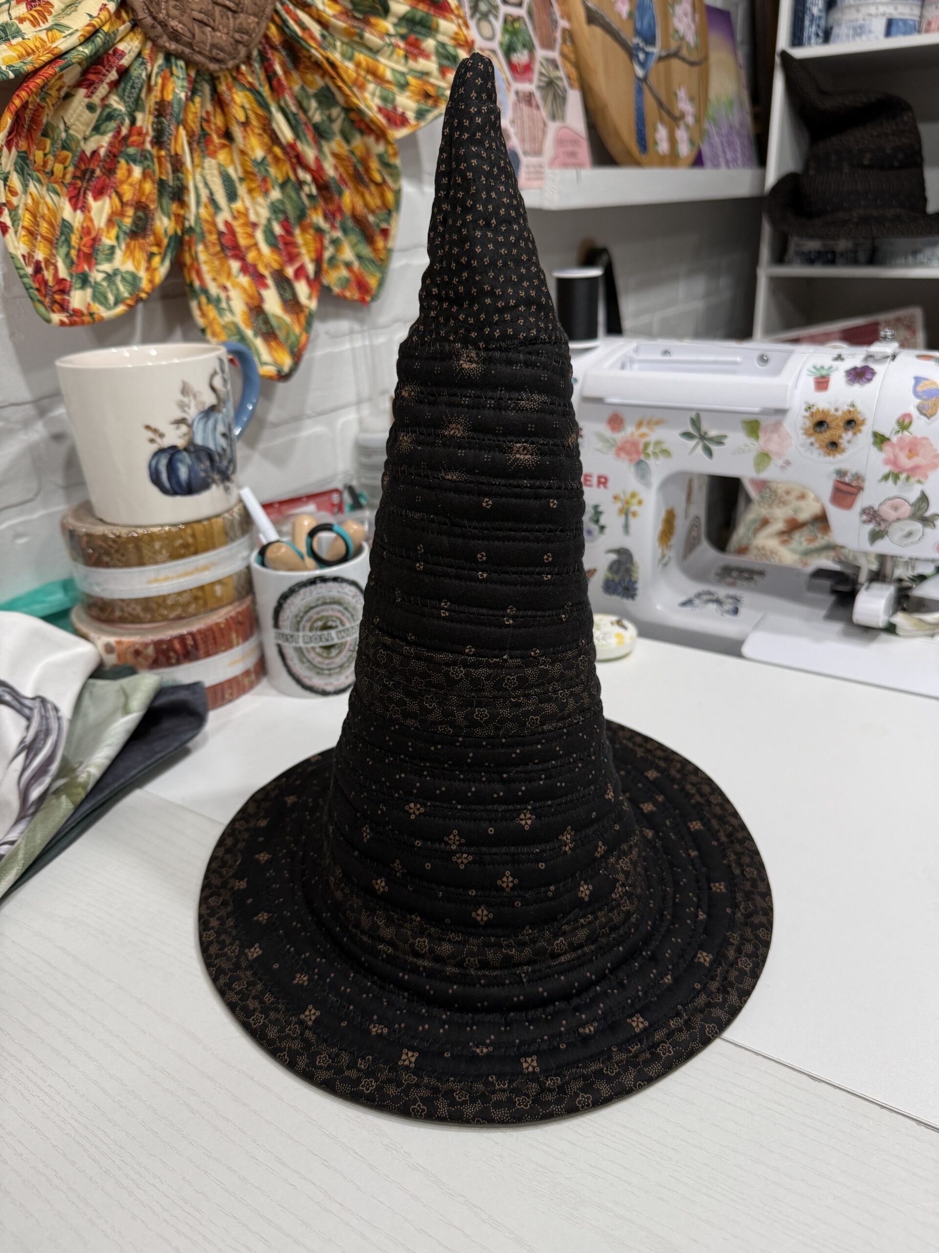 Black SMALL Witchy Hat - Image 3