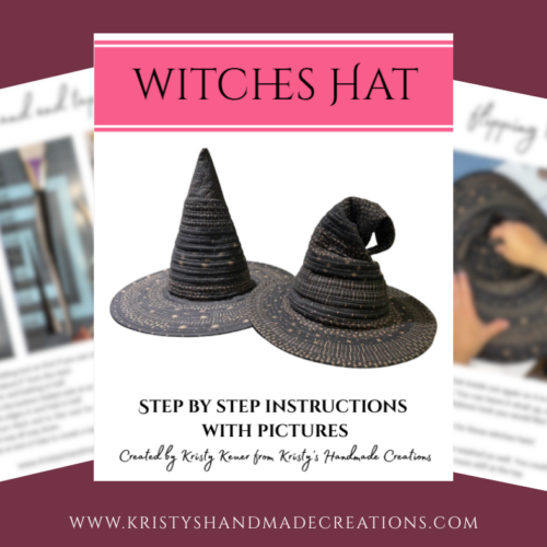 Witches Hat Printable Tutorial