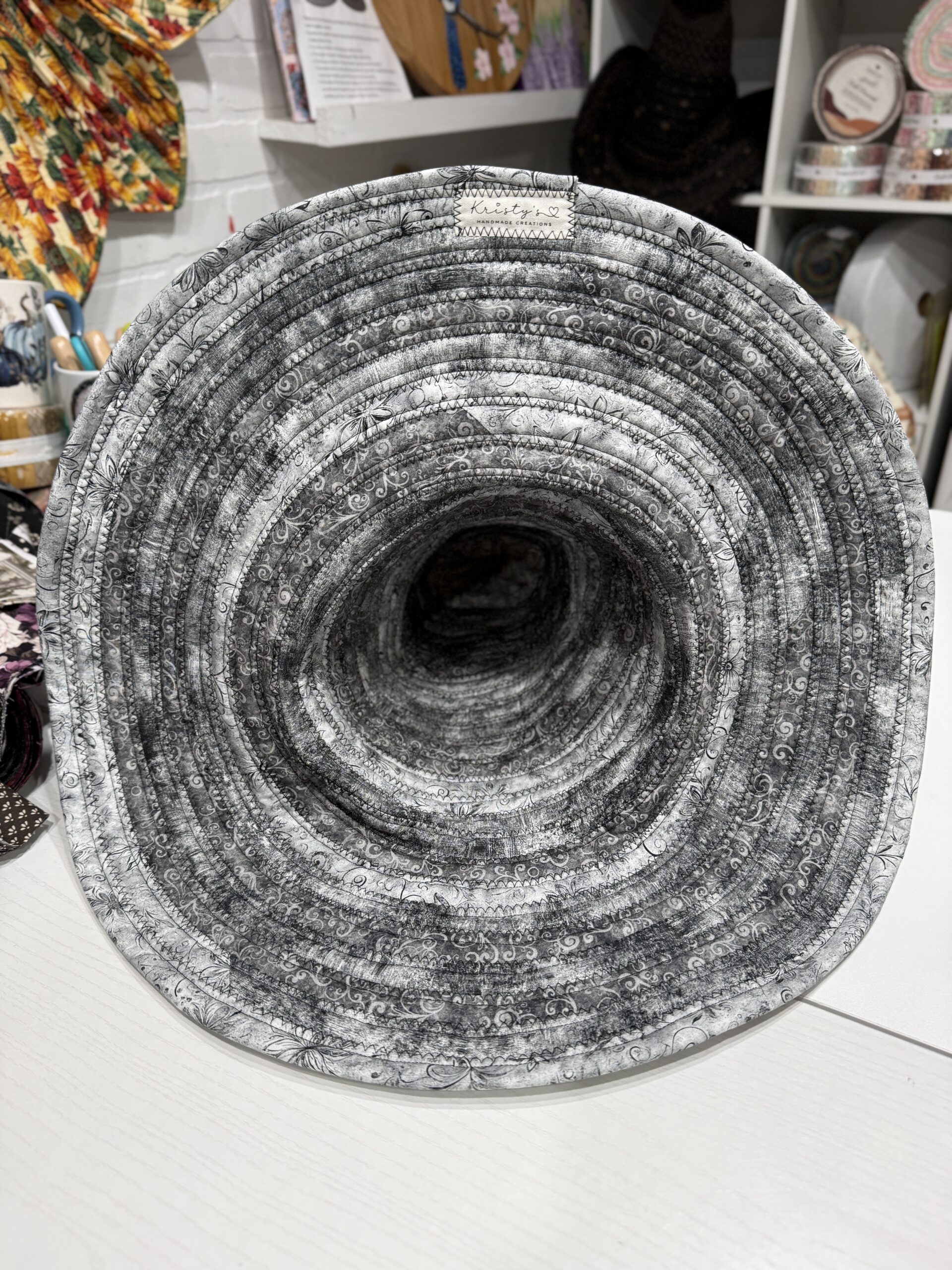 Guide Hat Gray Witchy Hat - Kristy's Handmade Creations
